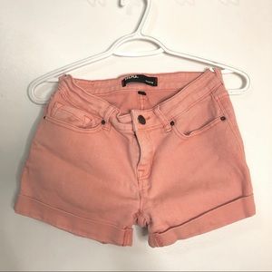 BDG Pink Denim Shorts